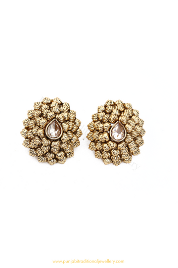 Antique Gold Finished Studs By PTJ